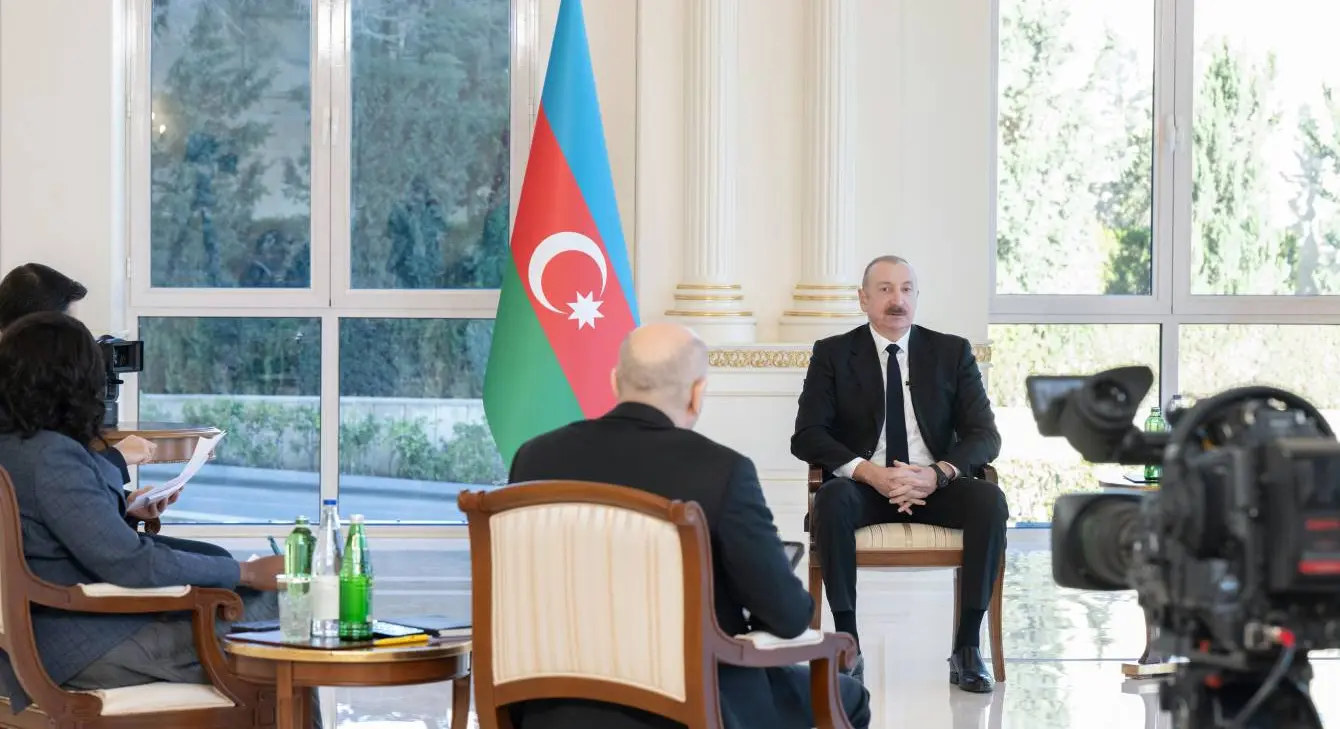 Azerbaijani President: If the formal reason for Section 907 was a blockade, that justification no longer applies today