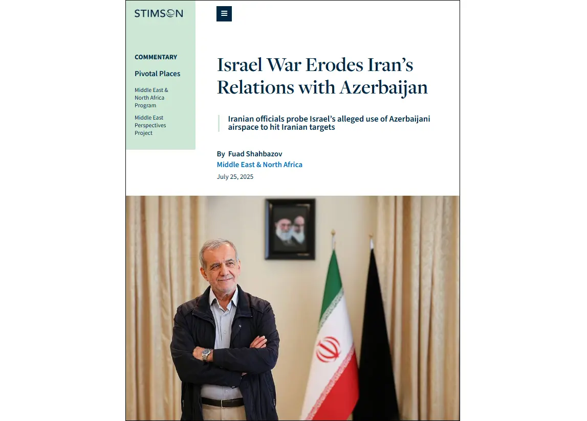 Azerbaijan–Israel Axis Heightens Iranian Fears of Encirclement