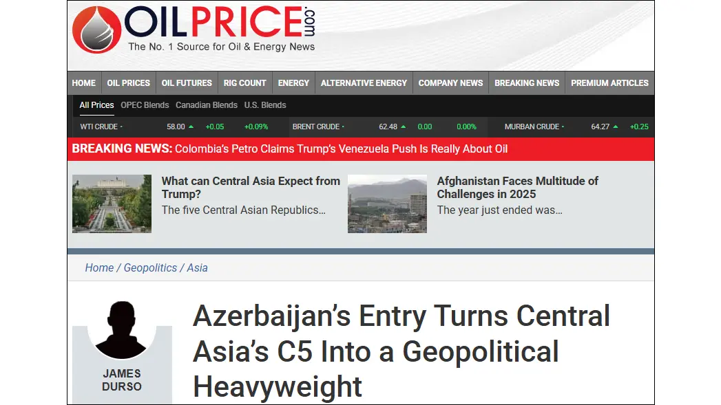 Azerbaijan Joins C5 Amid Israel-Iran Tensions