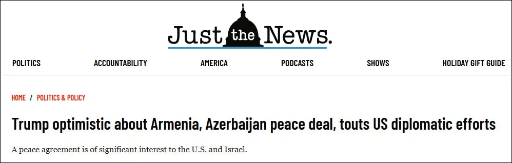 Former Trump deputy national security advisor: Resolution of Azerbaijan-Armenia conflict could lead to a dozen additional Abraham Accords countries