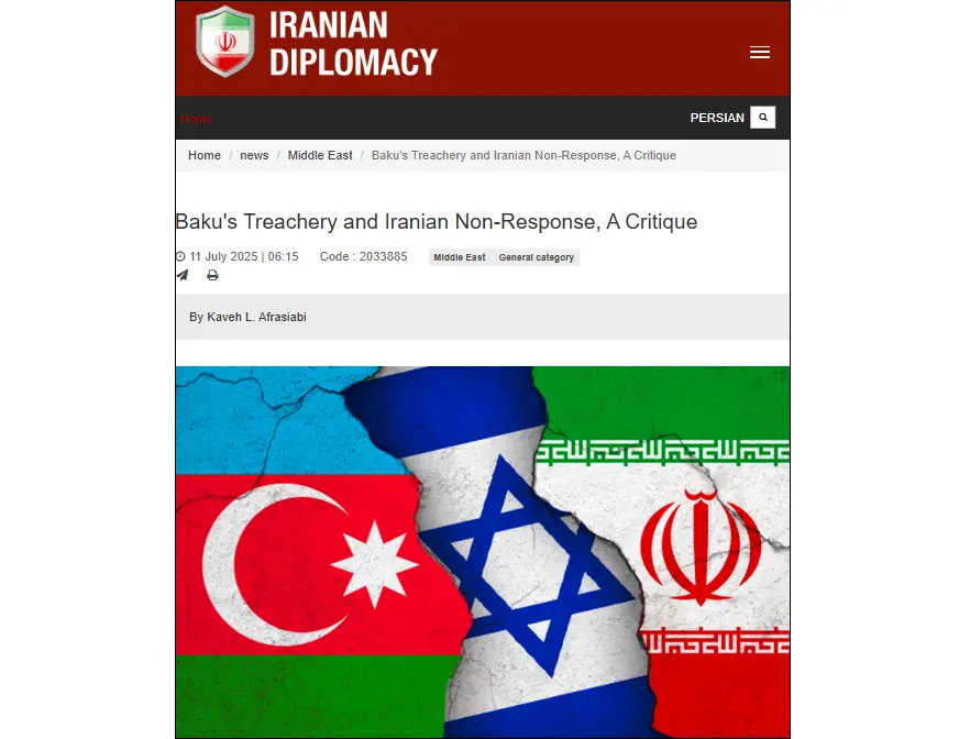 Azerbaijan acted in concert with Turkey and Israel to undermine Iran | AIA Global News