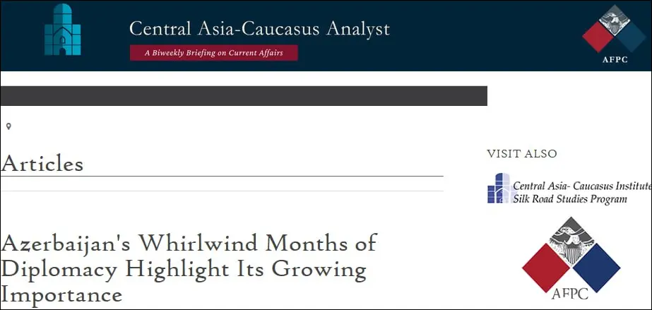 U.S.–Swedish think tank: Azerbaijan’s accession to the Abraham Accords will strengthen its ties with the U.S.