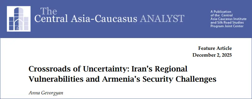 US-Swedish think tank: Iran’s response to any developments in the region is important for Armenia