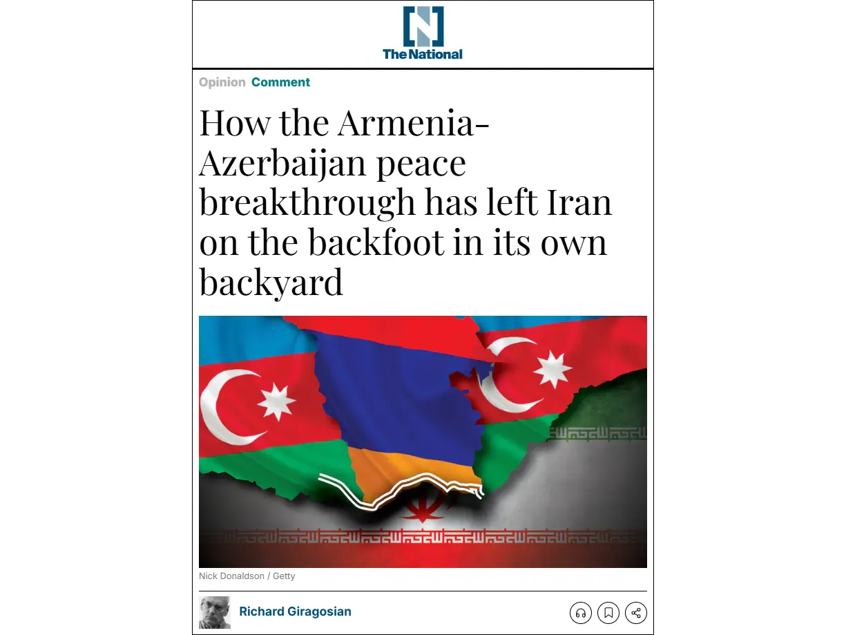 Emirati newspaper: Azerbaijan will offer Israel a tempting platform for renewed pressure on Iran