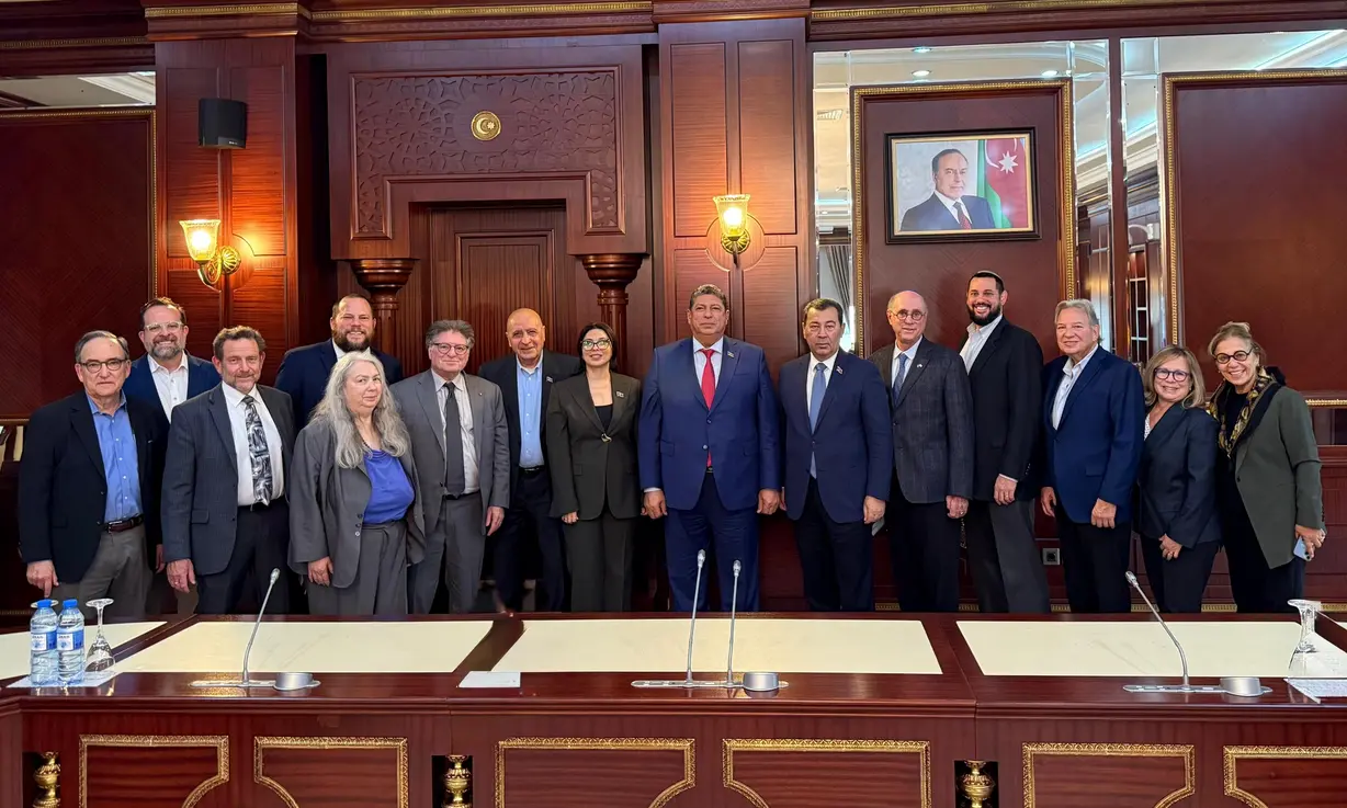 Delegation from the Zionist Rabbinic Coalition visits Azerbaijan