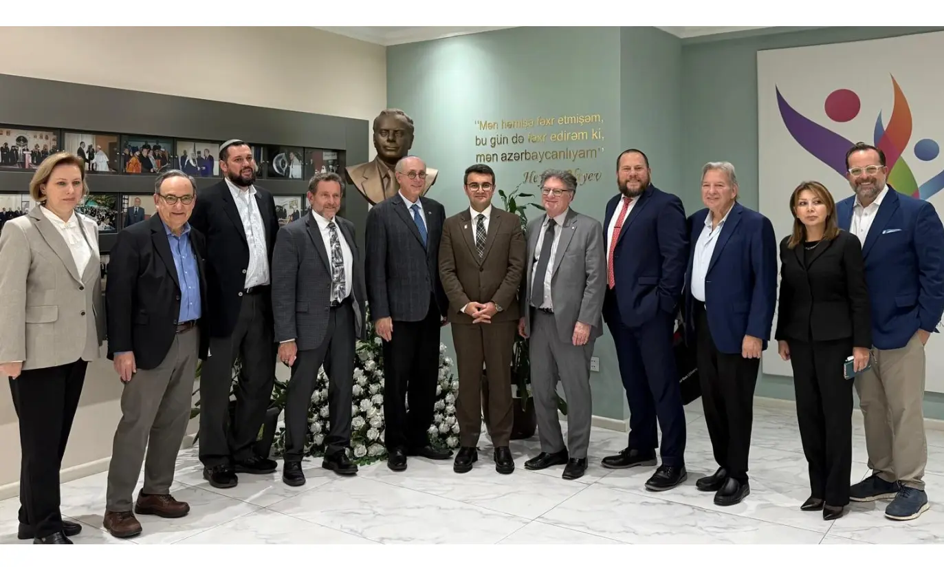 Delegation from the Zionist Rabbinic Coalition visits Azerbaijan