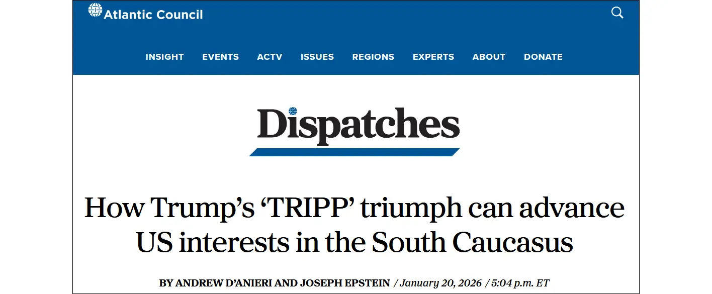 Trump Route to benefit the U.S. and its partners in the South Caucasus and Central Asia, experts say