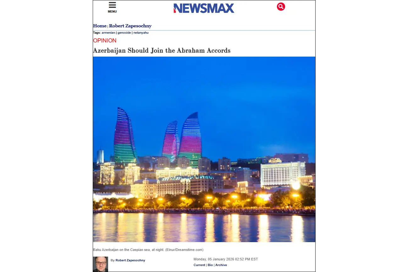 Newsmax: A stable Azerbaijan is vital for the U.S.