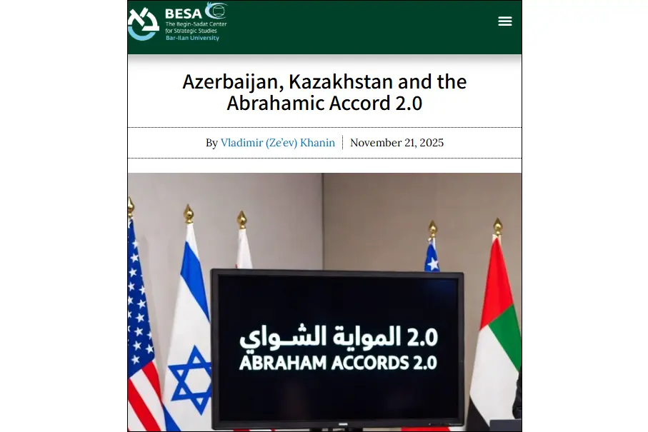 Azerbaijan’s Symbolic Role in Abraham Accords