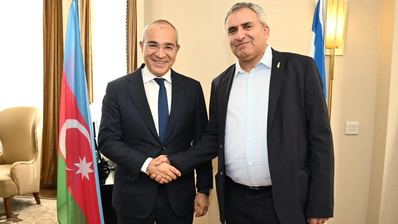 Azerbaijan’s economy minister holds high-level meetings in Israel