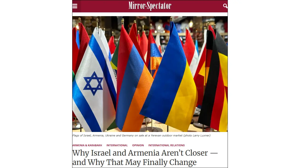 Israel’s Strategic Ties with Azerbaijan Overshadow Armenia