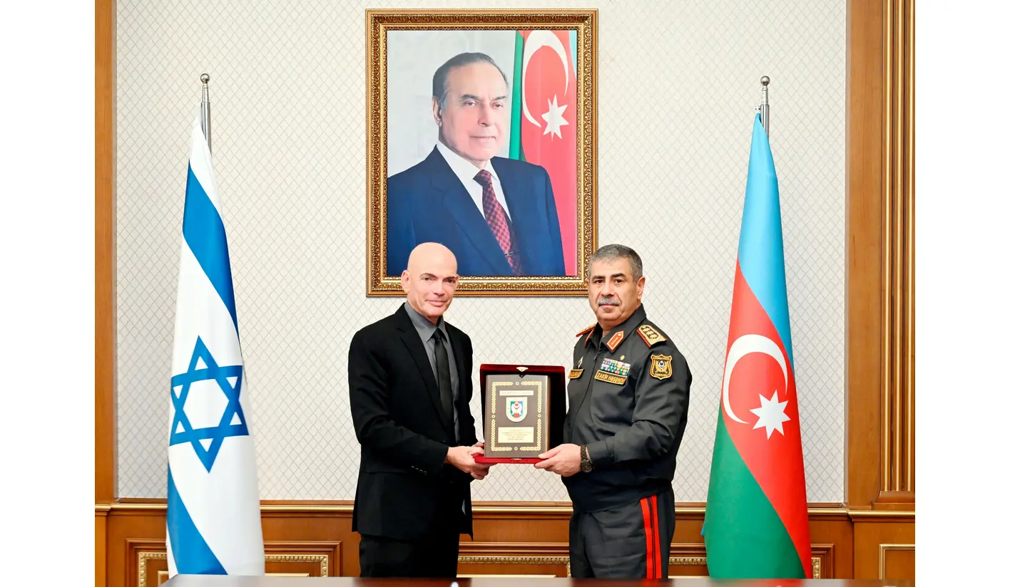 Israeli Defense Delegation Visits Azerbaijan