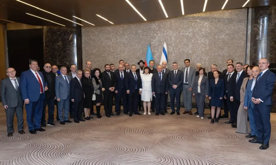 Israeli foreign minister met with Jewish community leaders in Azerbaijan