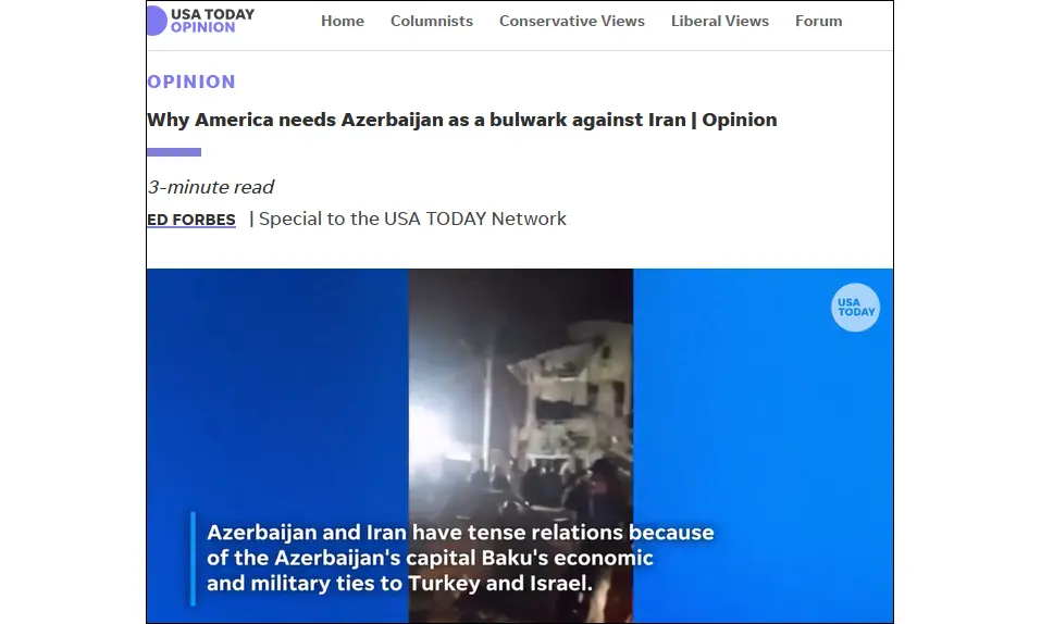 U.S. media: Washington should repeal anti-Azerbaijan Section 907