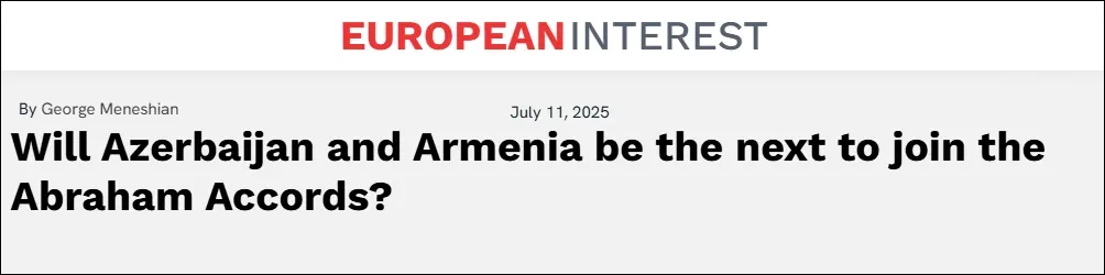 Inclusion of Azerbaijan in the Abraham Accords will offer the U.S. leverage in its competition with Iran and Russia | AIA Global News