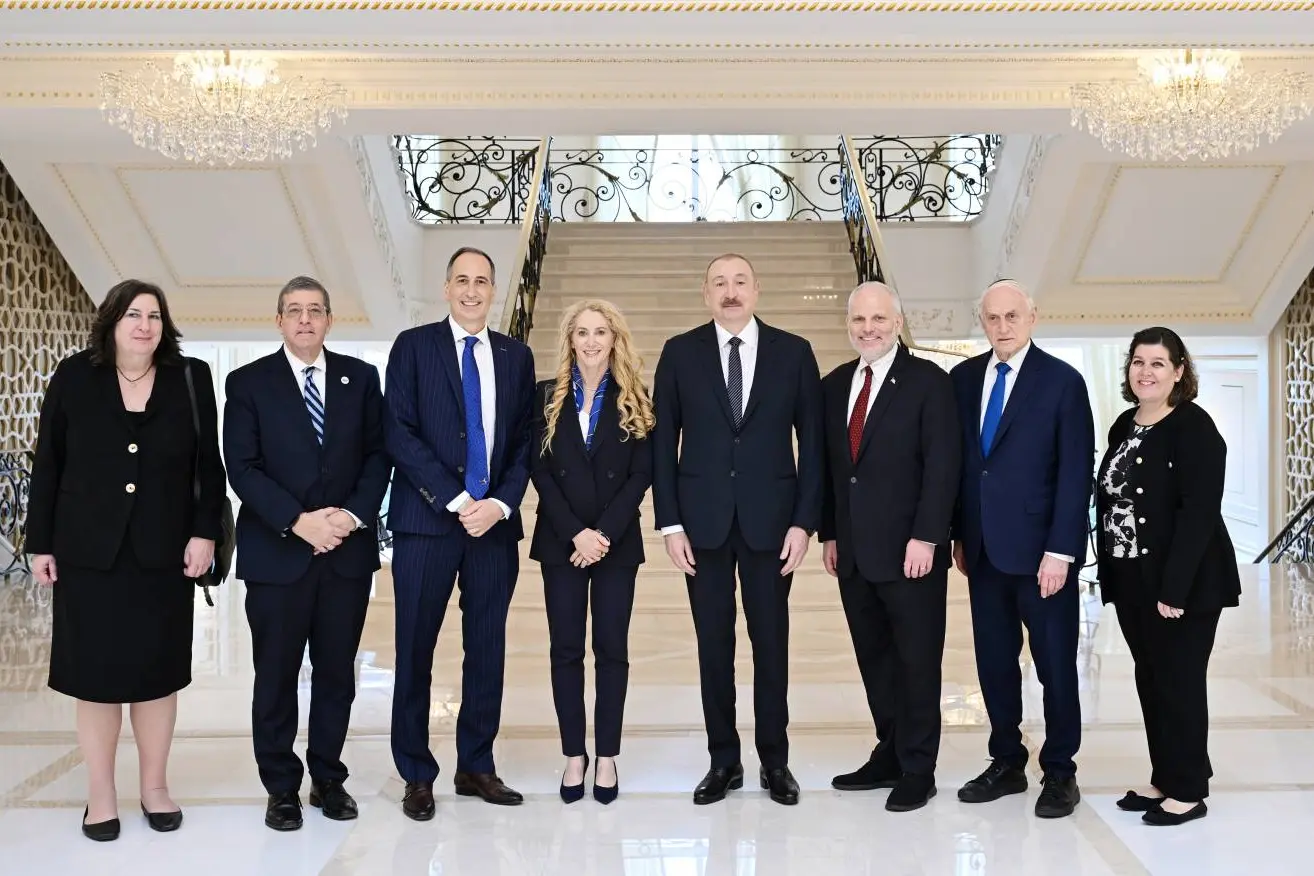 Azerbaijani president met with delegation of the Conference of Presidents of Major American Jewish Organizations