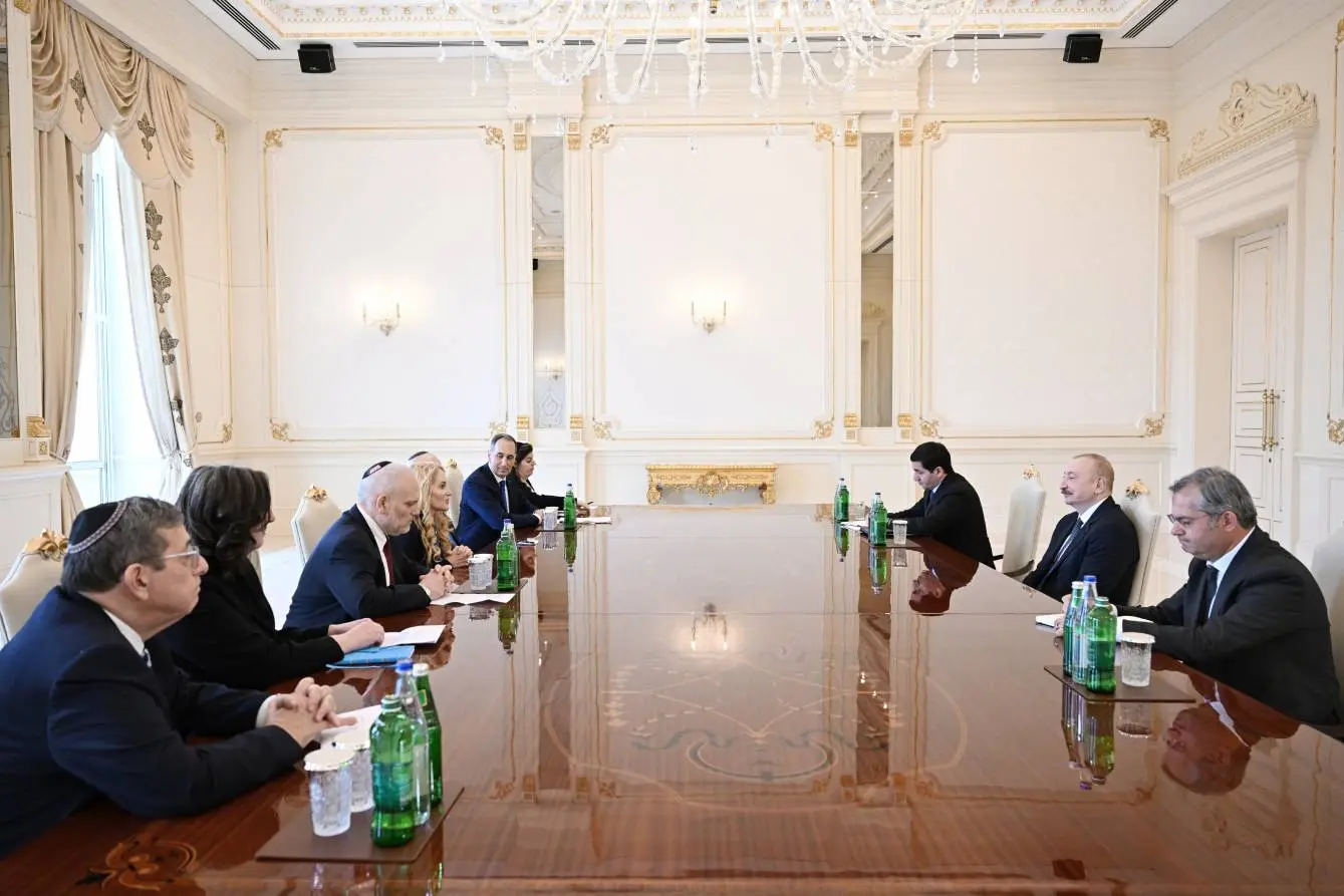Azerbaijani president met with delegation of the Conference of Presidents of Major American Jewish Organizations