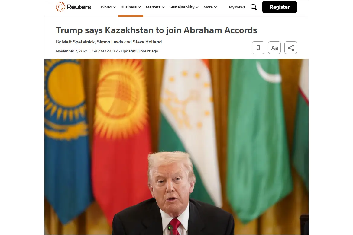 After Kazakhstan, Azerbaijan and Uzbekistan could be next to join the Abraham Accords